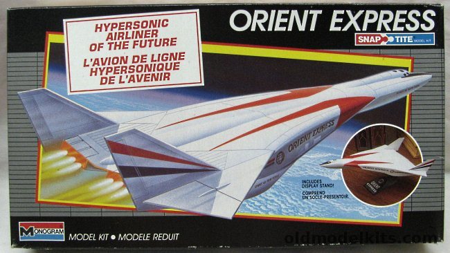 Monogram 1/200 Orient Express Hypersonic Airliner, 1130 plastic model kit